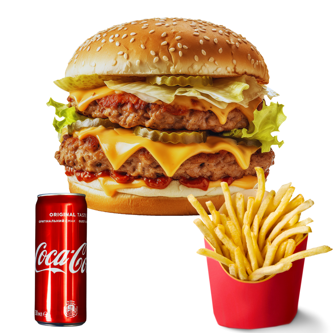 Double cheese Burger